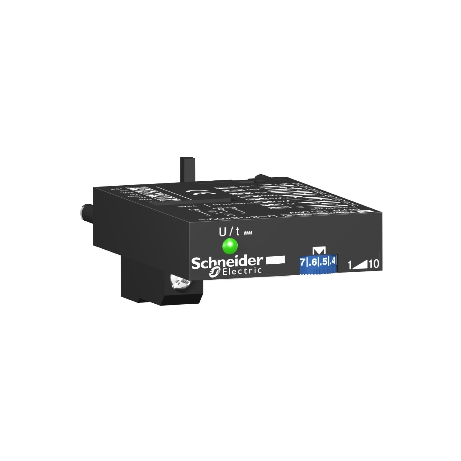 Schneider Electric - Timermodul RUN multifunksjon 24…240V AC/DC- for effekt/ stømrelékotakt RPZ