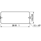 Schneider Electric - NSYPMP7502DLP 2Rad mont.plate f/DLP/PLAx7