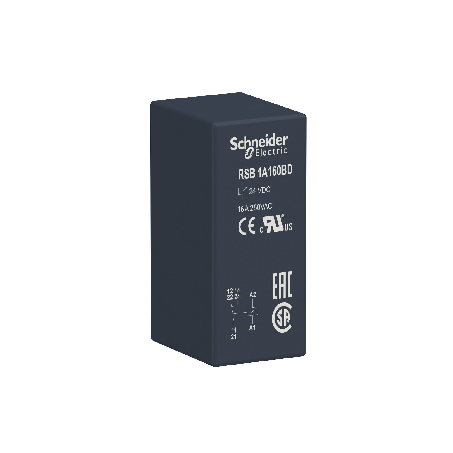 Schneider Electric - Zelio Interfacerelé - 1CO 16A 24VDC