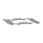 Schneider Electric - NSYPTZ42P PLA plate 420 dybde 2 dørs