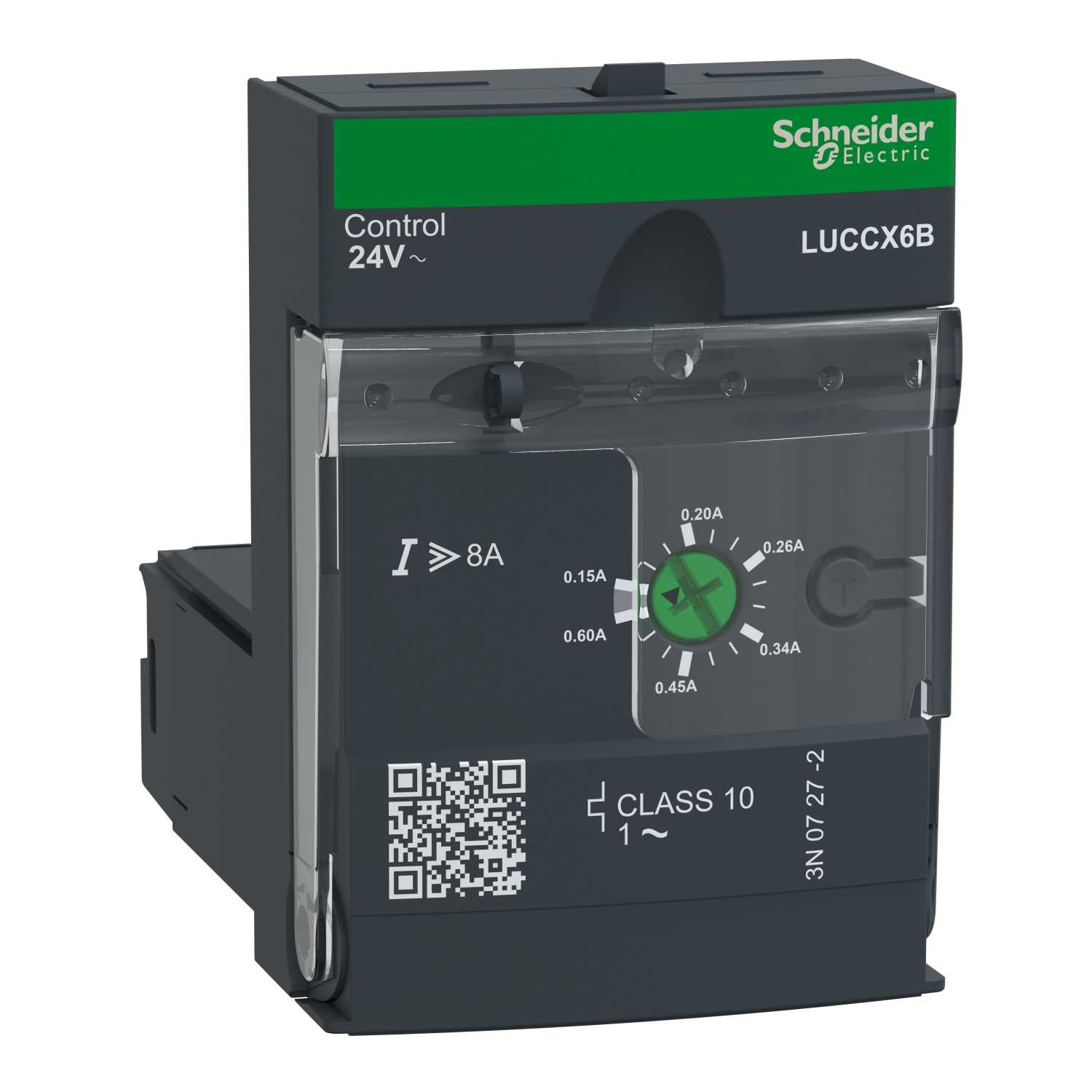 Schneider Electric - LUCCX6B 1-f vern U 0,15-0,6A 24VAC