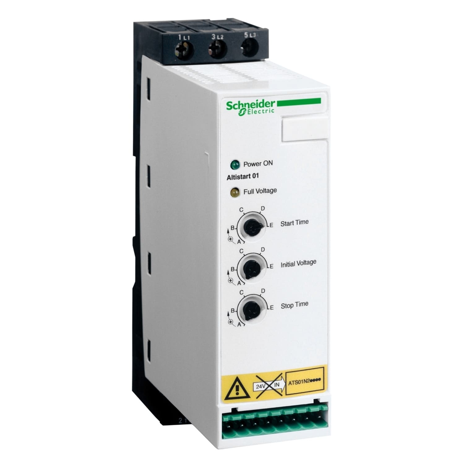 Schneider Electric - ATS01N222QN Mykstarter /stopp 22A 380-415V