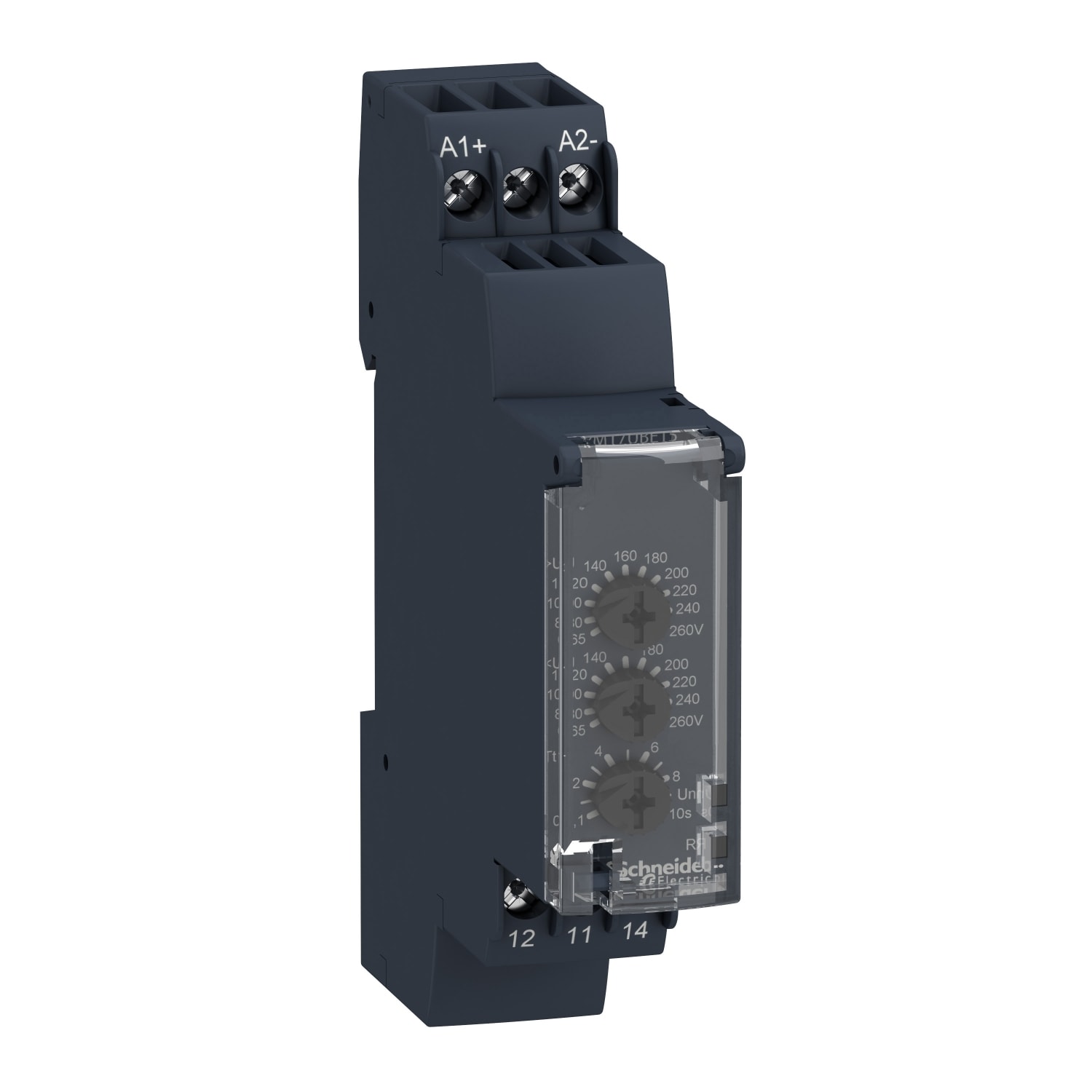 Schneider Electric - Kontrollrelé for underspenning og overspenning 20..80 VAC 1 C/O 5A