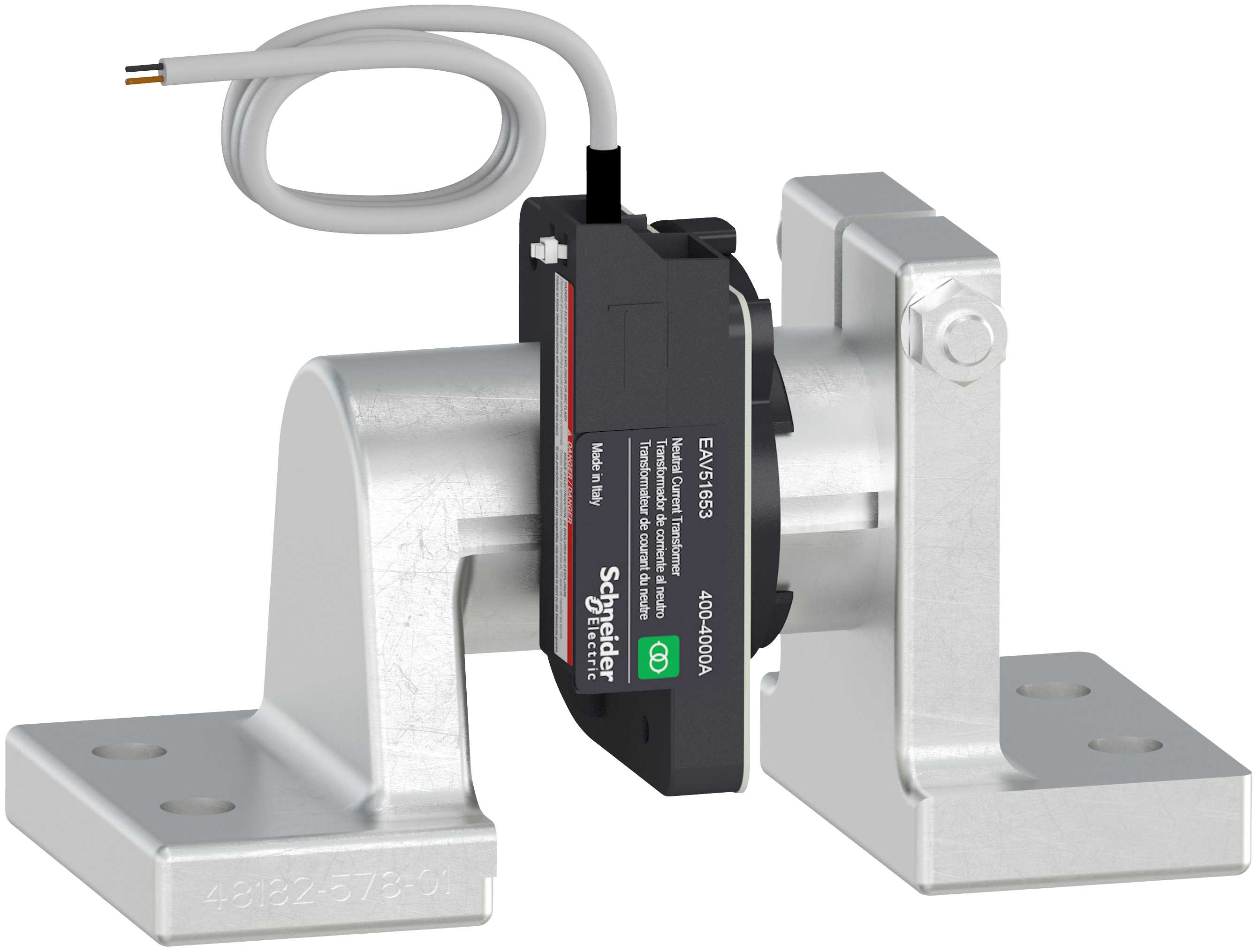 Merlin Gerin - Strømtrafo CT null/jordfeil besk. for Masterpact MTZ2 effektbryter 400/2000A