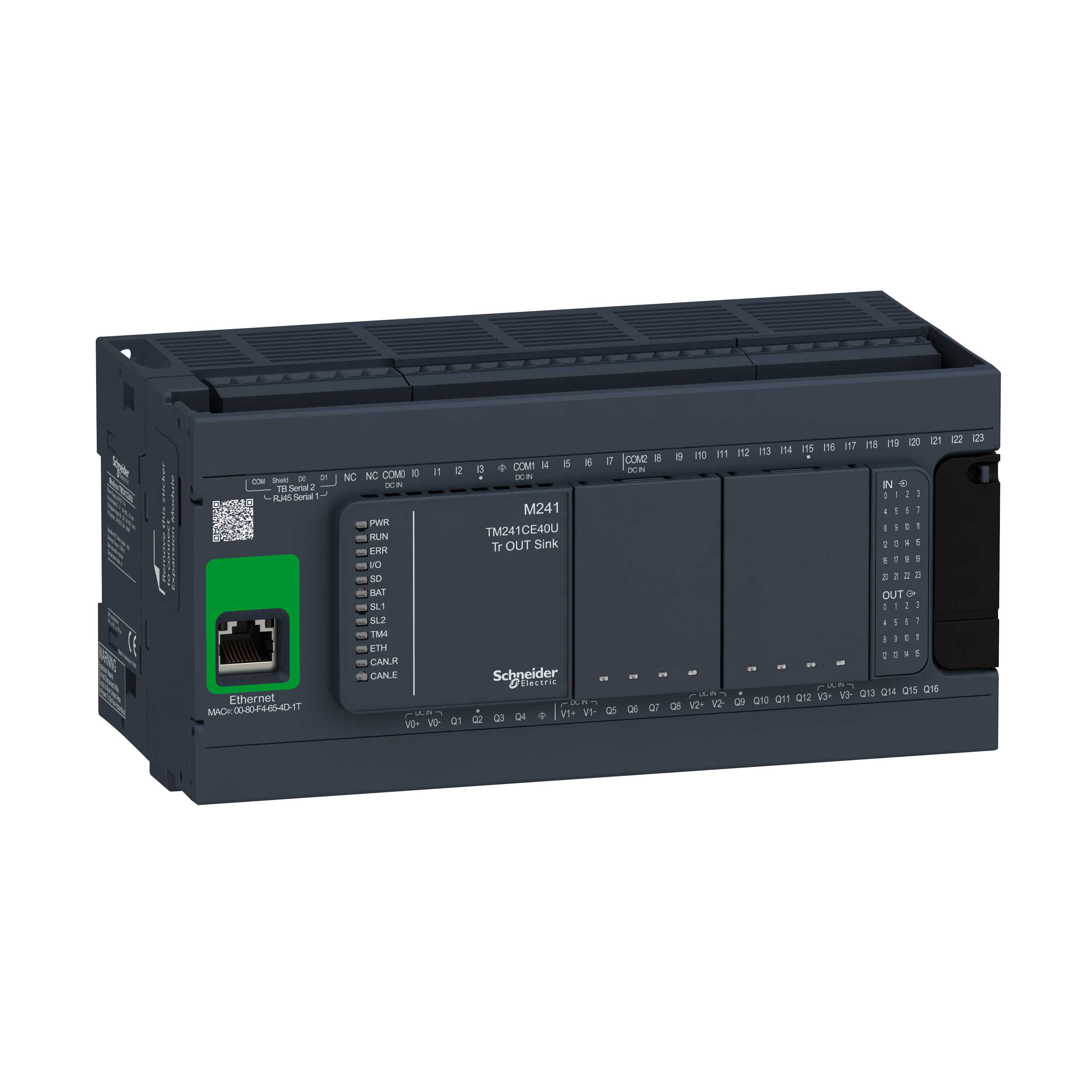 Schneider Electric - Kontroller M241-40IO Tr,NPN Ethernet