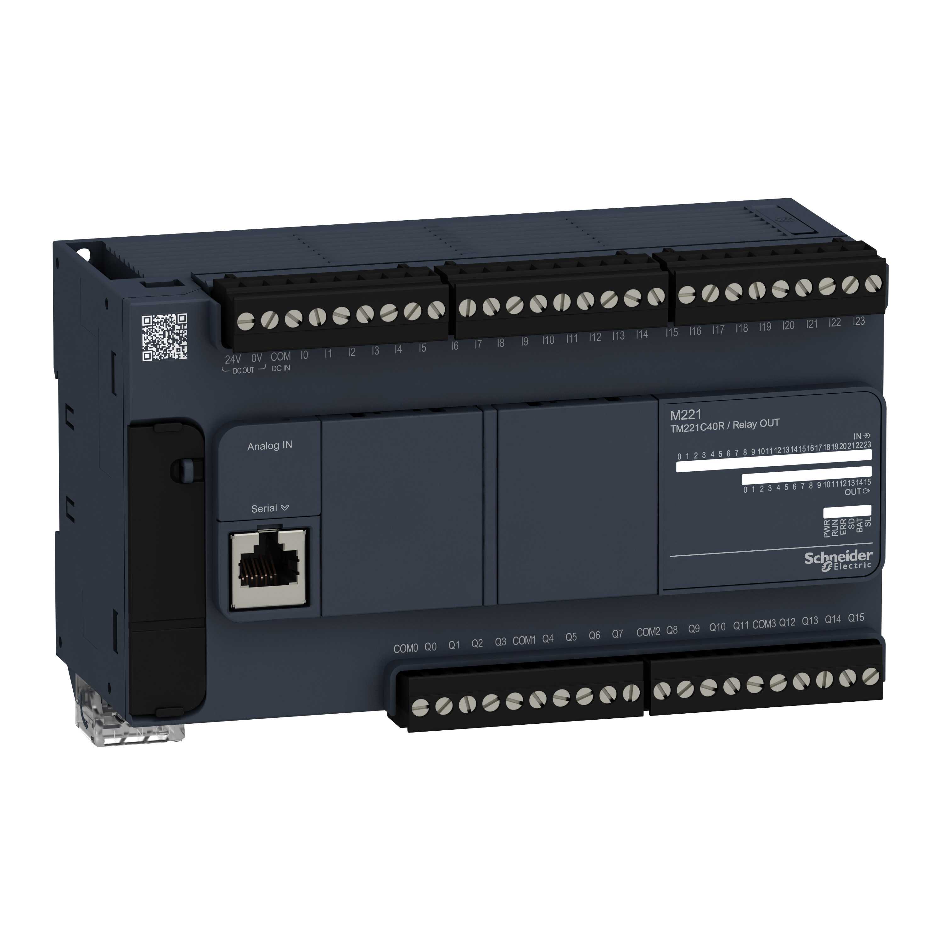 Schneider Electric - Kontroller M221-40IO Relé Compact