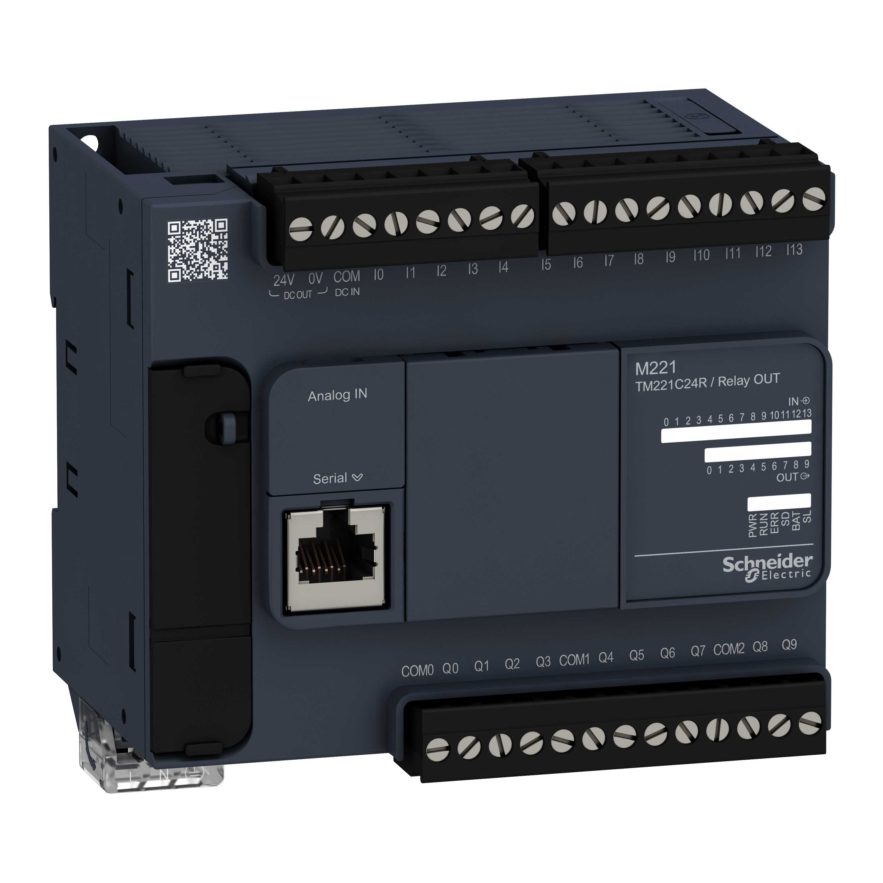 Schneider Electric - Kontroller M221-24IO Relé Compact