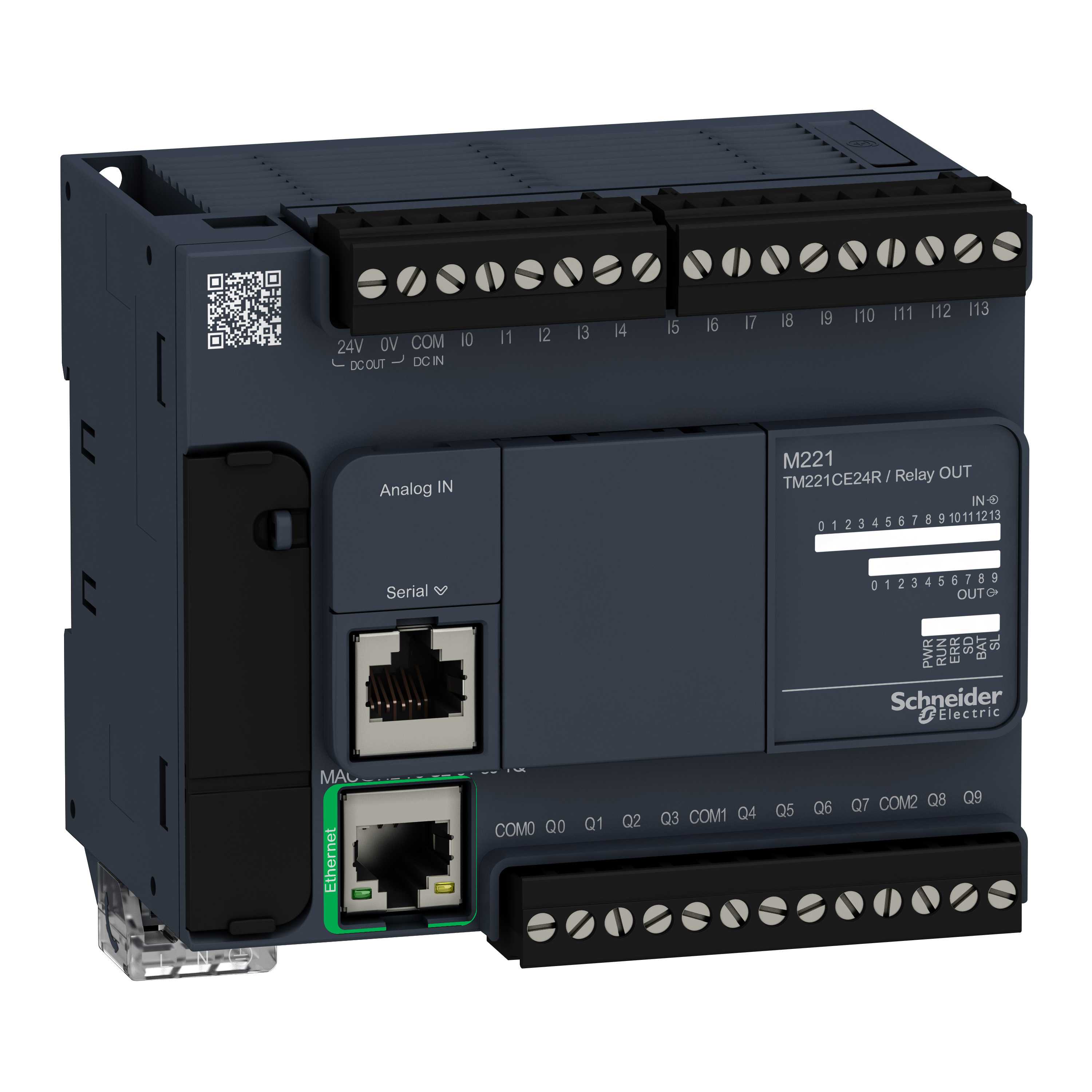 Schneider Electric - Kontroller M221-24IO Relé Eth Compact