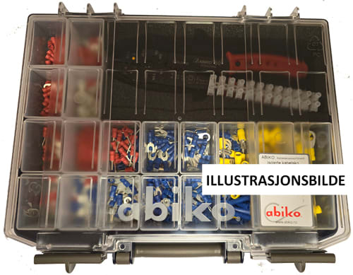 Abiko - Assortiment, 7000 Uisolerte endehylser