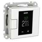 Schneider Electric - Exxact 16 A uketermostat med touchdisplay hvit