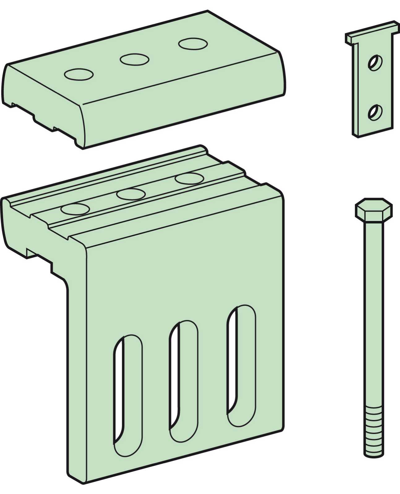 Schneider Electric - 4000A lask HZ/Vert 10mm skinne
