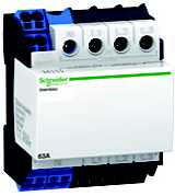 Schneider Electric - Distr,blok 4P 63A topp mating