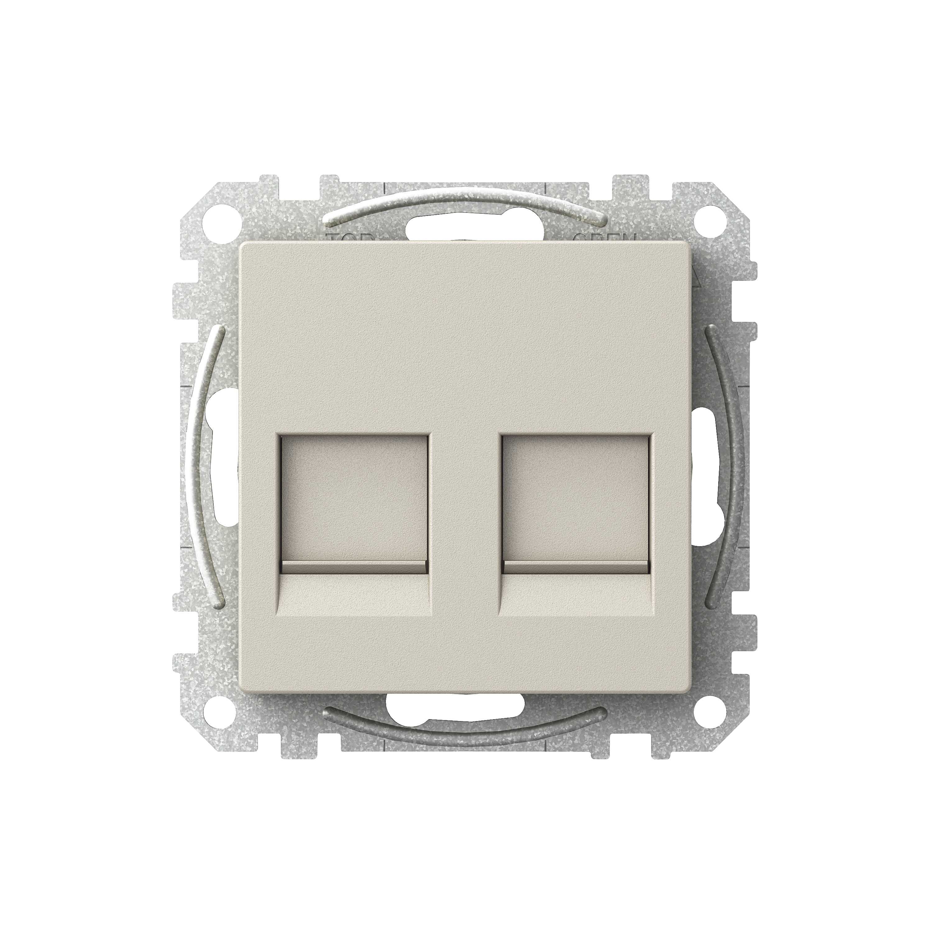 Schneider Electric - WDE004378 Exxact S-skive 2xKeystone sort
