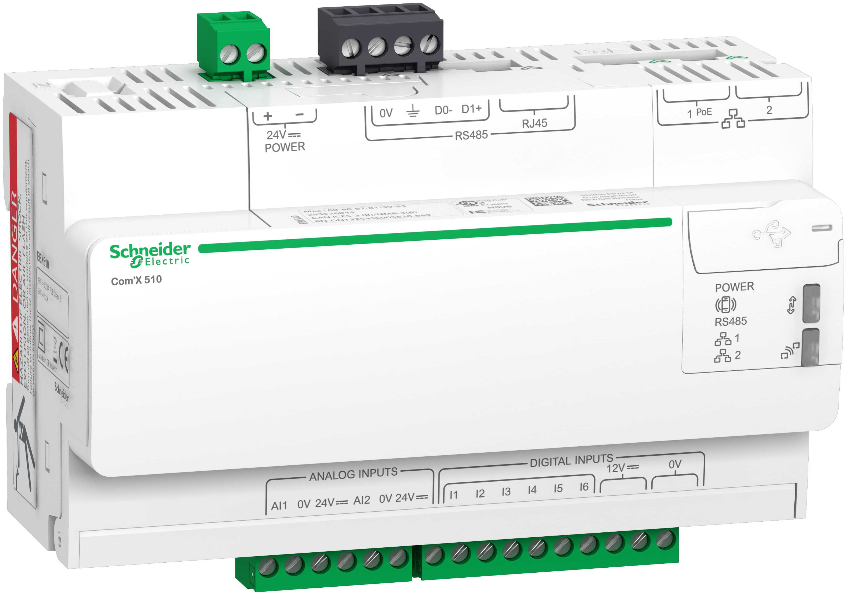 Schneider Electric - COM'X510 energilogger/Webserv,