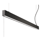 SG Armaturen - INSPIRE 1500 SORT PRISM 3000K DIM 1x SNOR NEDHENGT