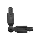 SG Armaturen - SHOPLINE 3-T HJØRNE FLEXI SORT