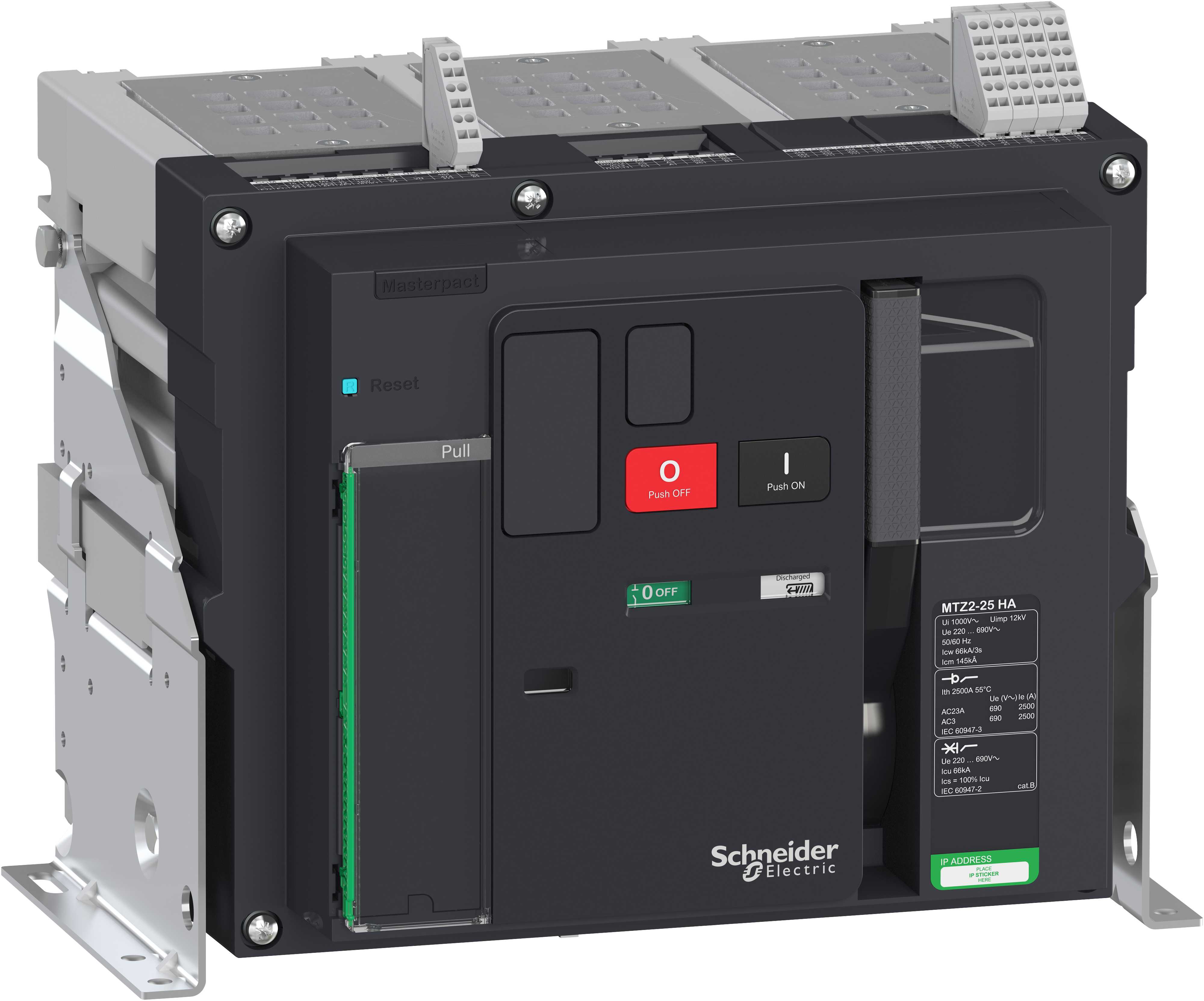 Schneider Electric - LV848074 Lastbr MTZ2 25HA 2500A 3p fast