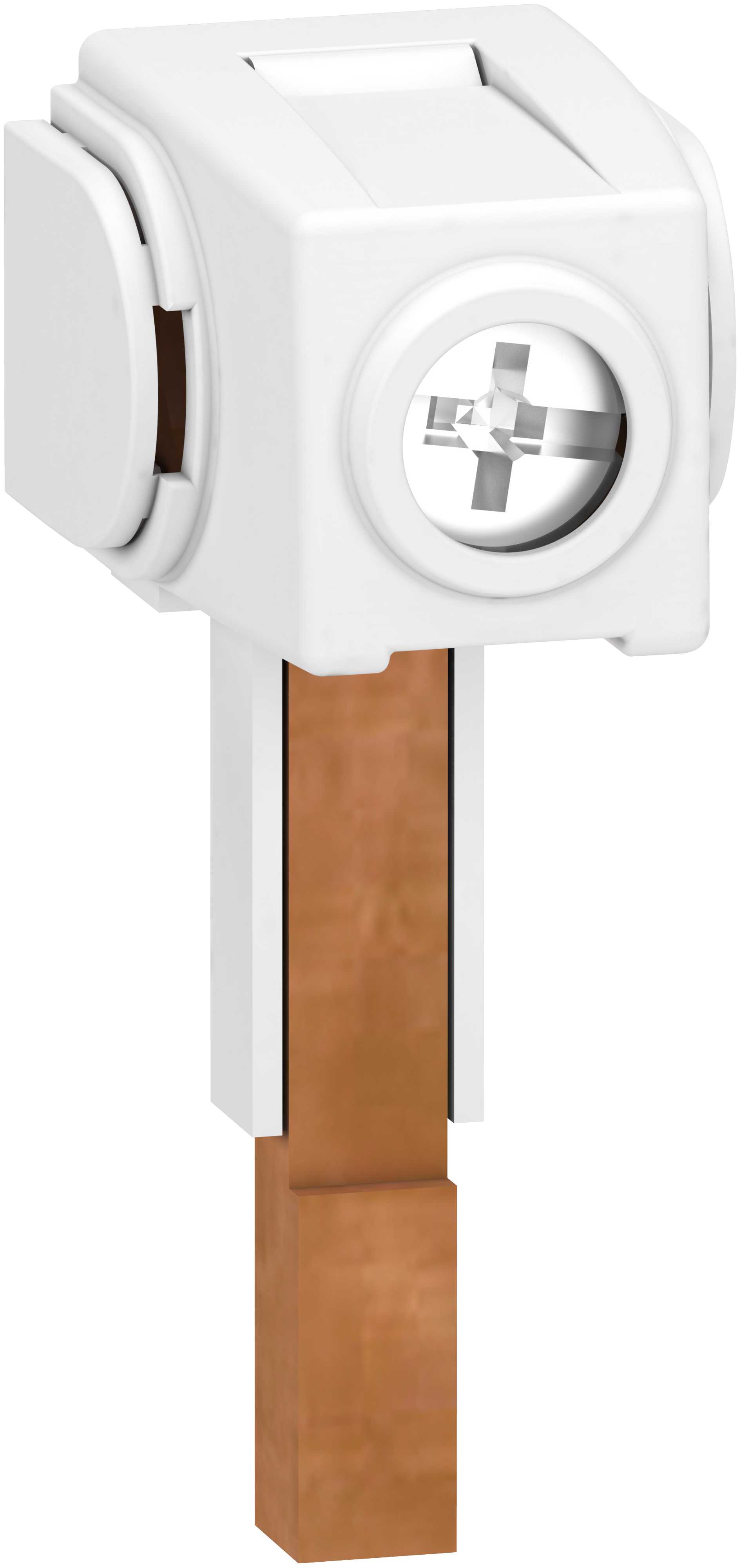 Schneider Electric - Koblingsklemme - vertikal - 35mm2 Cu, pakning med 4stk - for samlekinne