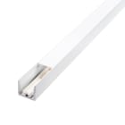 SG Armaturen - STRIPLINE 230V OUT PROFIL HVIT 1,8 MTR. m/ SKJERM OPAL