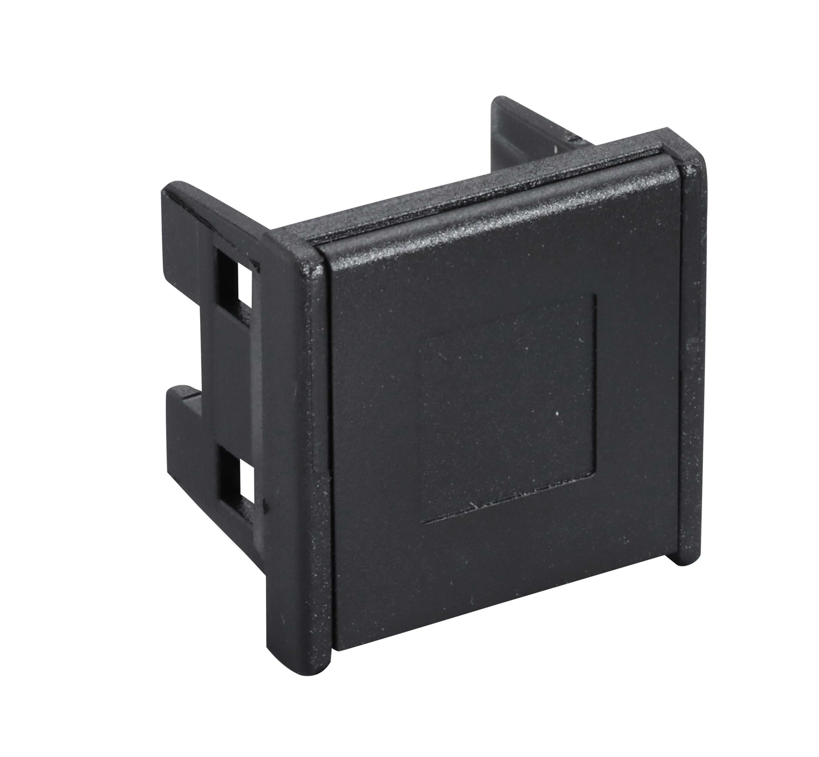 Schneider Electric - 306580027 Ramme m/ støvdeksel, sort
