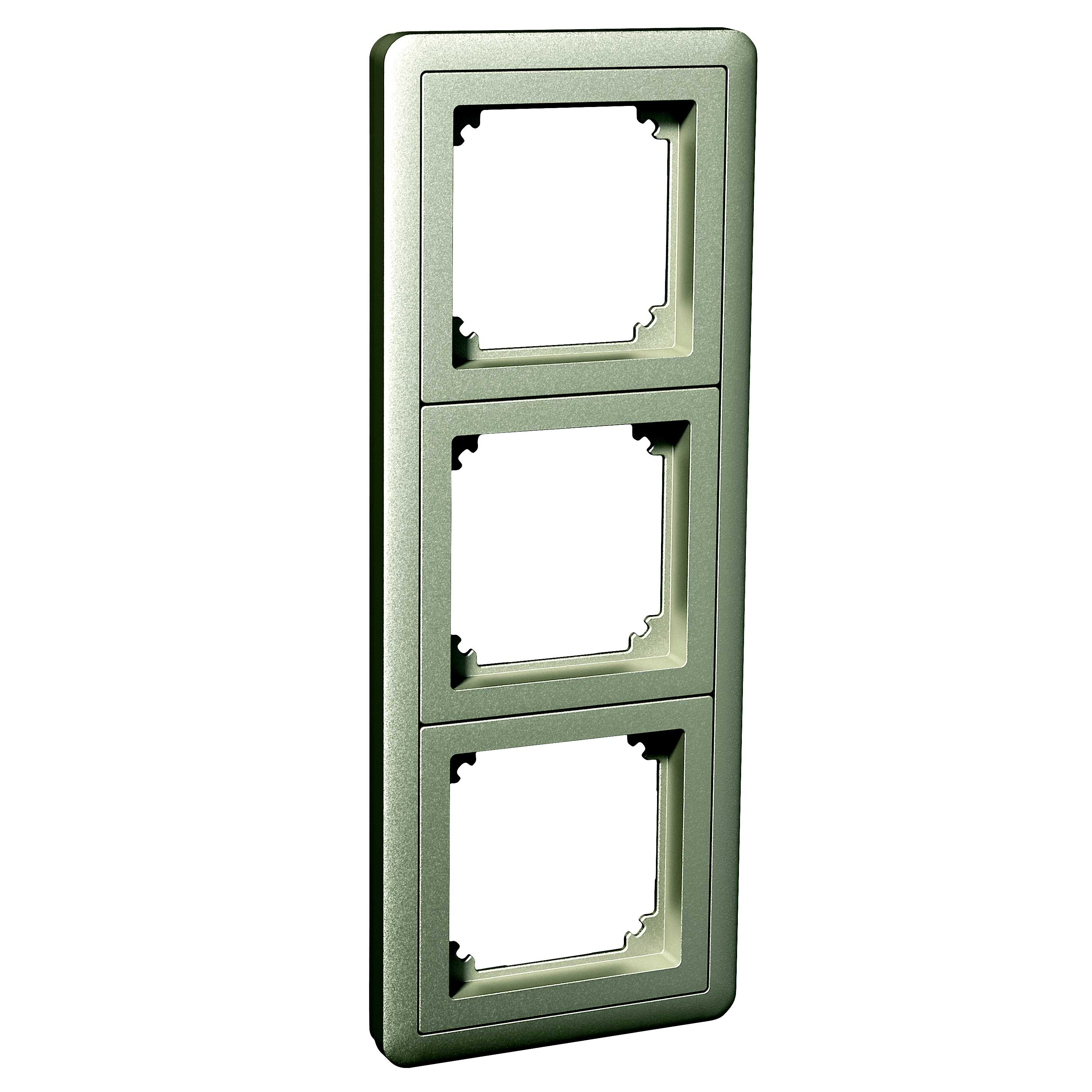 Schneider Electric - Exxact 3-hulls kombiramme 70x70 mm adaptere, metall