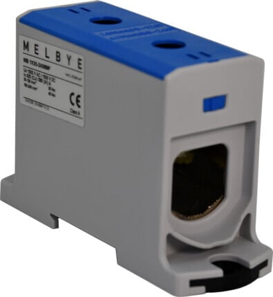 Melbye - Universalklemme, MB 1xAl/Cu 240mm² (Blå)