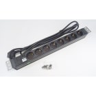 IKN AS - 19 Powerlist 8x230V, 2m ka 19 Powerlist 8x230V, 2m ka
