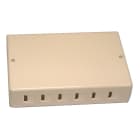 Commscope - Veggboks (tom) til RJ45 12xUTP