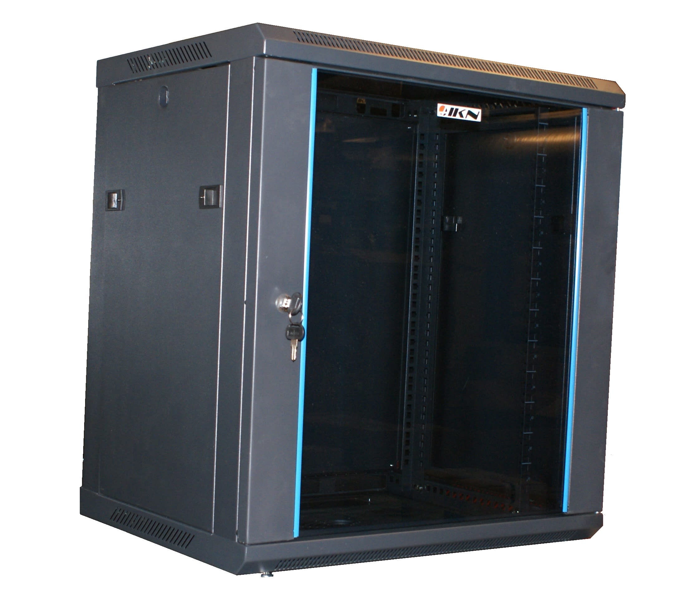 IKN AS - Veggskap 19'' 12He, sort, D60