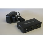 IKN AS - HDMI splitter/forsterker. 1 inngang til 2 utganger.