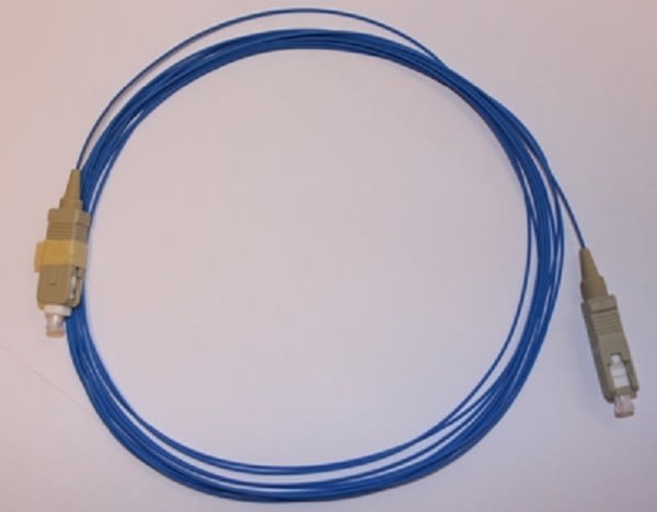 IKN AS - Fiberhale Multi Mode 50/125 SC, 2m. Blå fiber og grå konektor