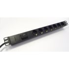 IKN AS - 19" PDU 7x230V m vern 2m kabel