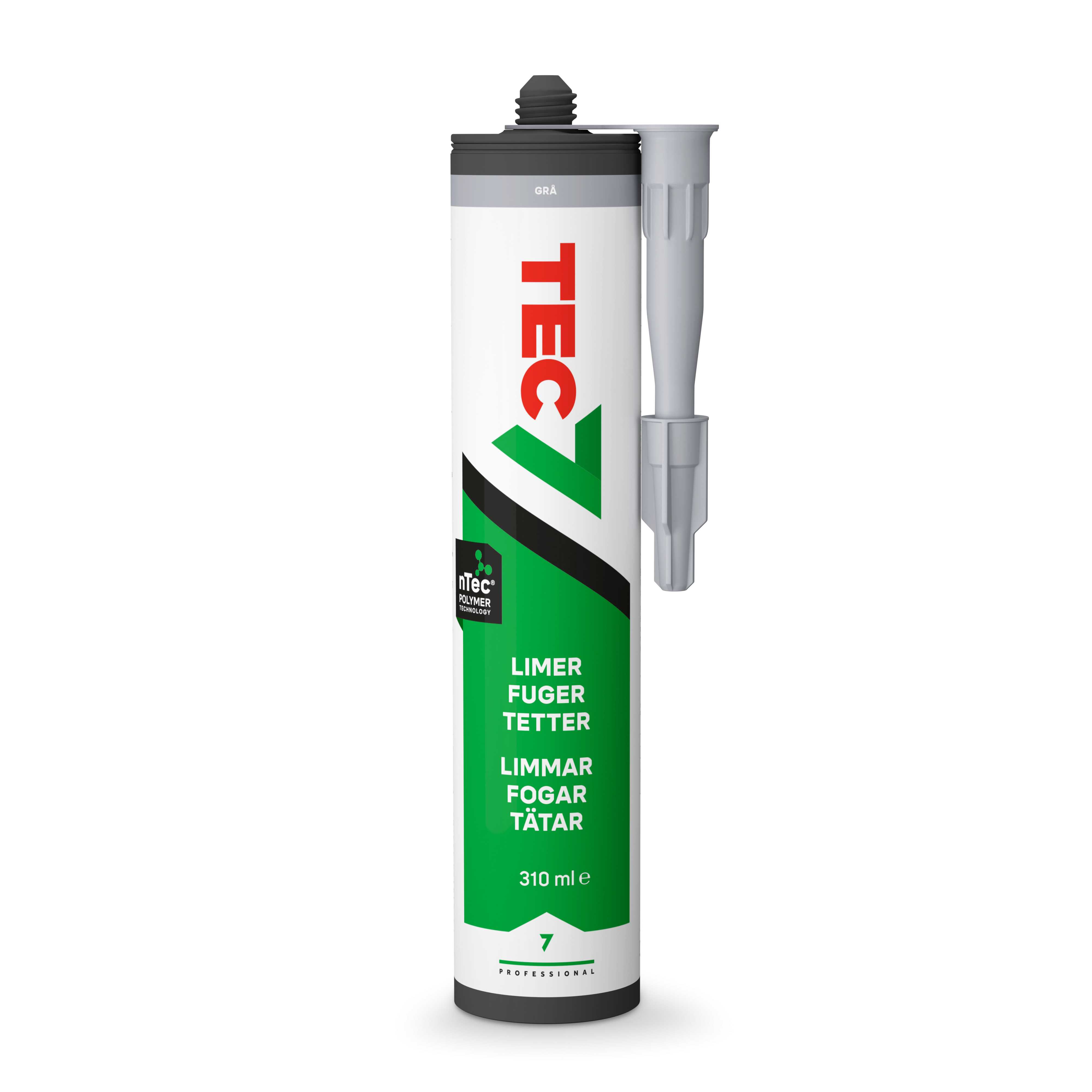 Tec7 - Tec7 Grå 310 ml