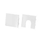 SG Armaturen - STRIPLINE 230V OUT ENDEDEKSEL HVIT TIL PROFIL