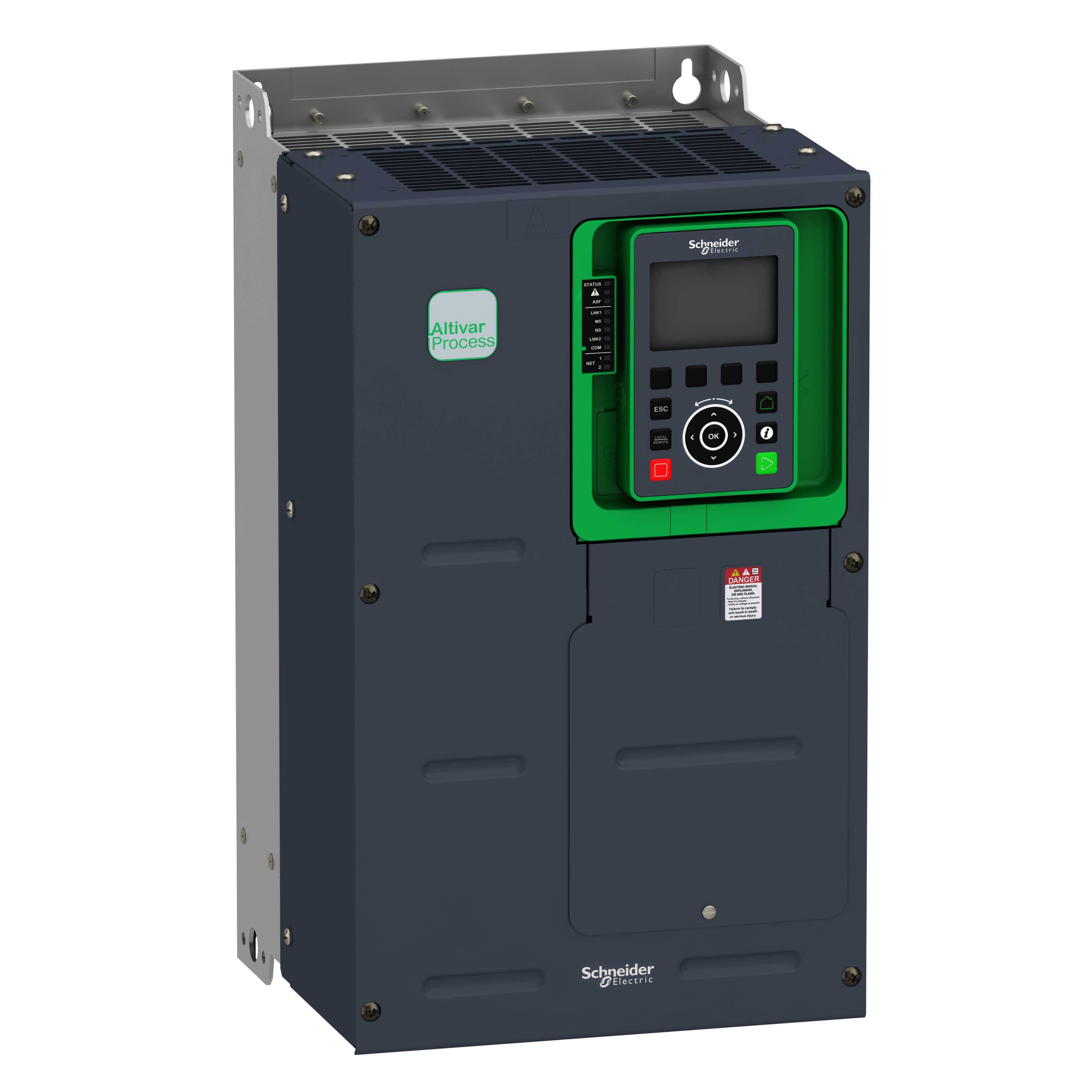 Schneider Electric - Frekvensomformer 30kW 500-690V ÷15 +10% IP00 indbygget Ethernet Modbus TCP