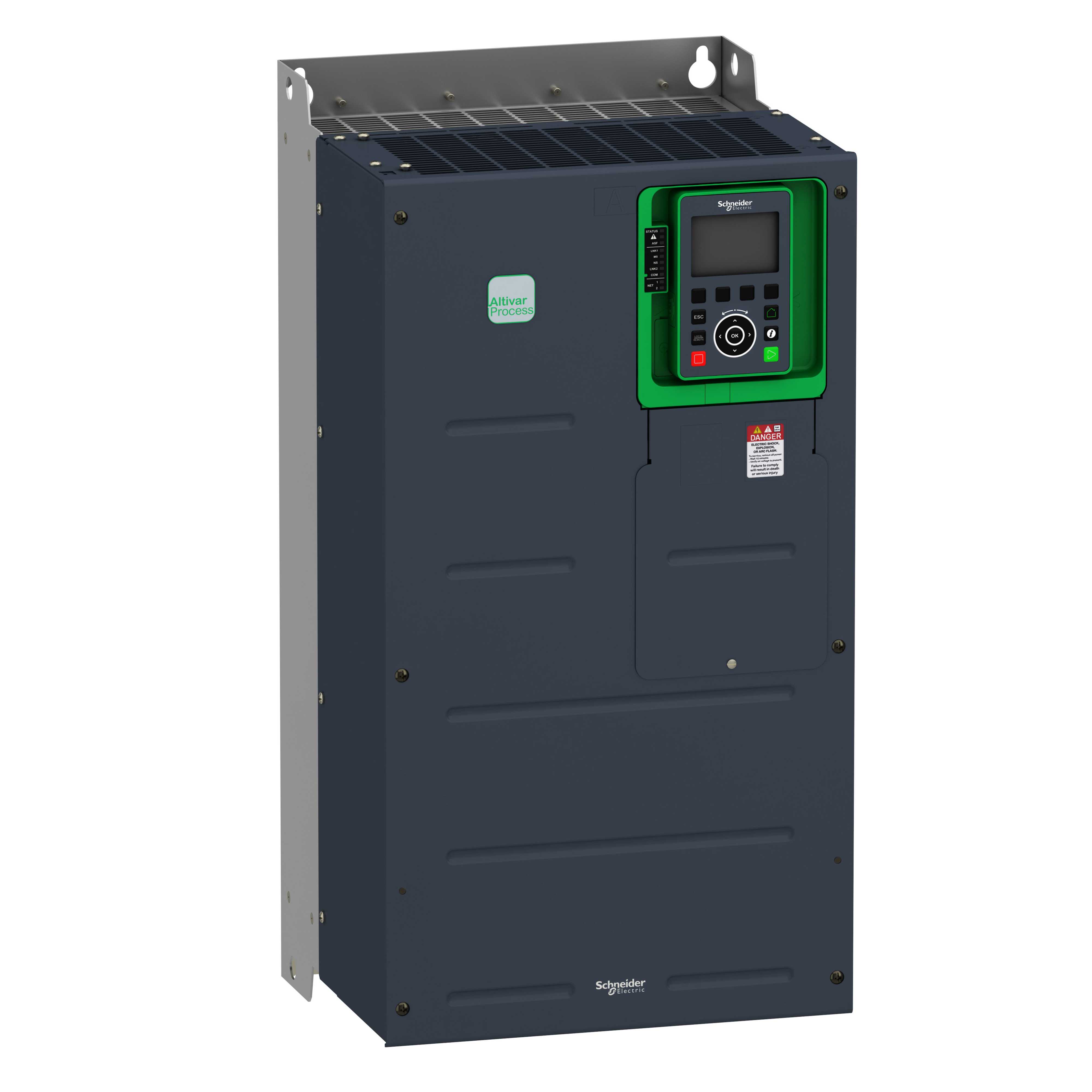 Schneider Electric - Frekvensomformer 55kW 500-690V ÷15 +10% IP00 indbygget Ethernet Modbus TCP