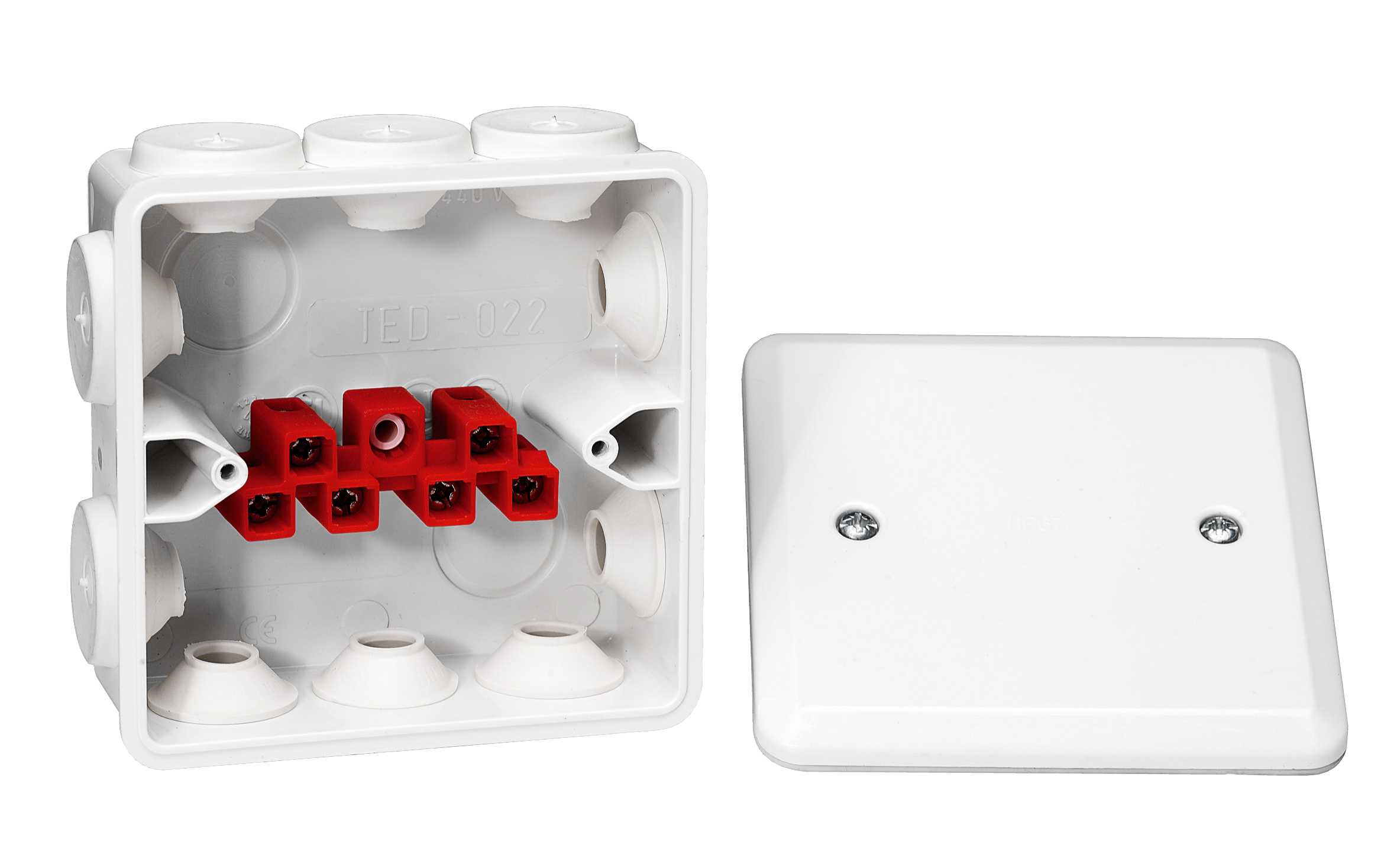 Schneider Electric - TED-022 ,boks 6-pol skruklemme