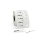 HellermanTyton - TAGPU12x74-LOOP-PUR Hvit 500