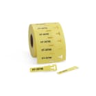 HellermanTyton - TAGPU12x74-LOOP-PUR Gul 500 s