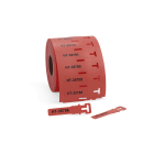 HellermanTyton - TAGPU12x74-LOOP-PUR Rød 500 s