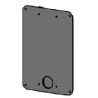 Schneider Electric - Monteringsplate for elbillader EVlink Wallbox - Pulverlakkert aluminium