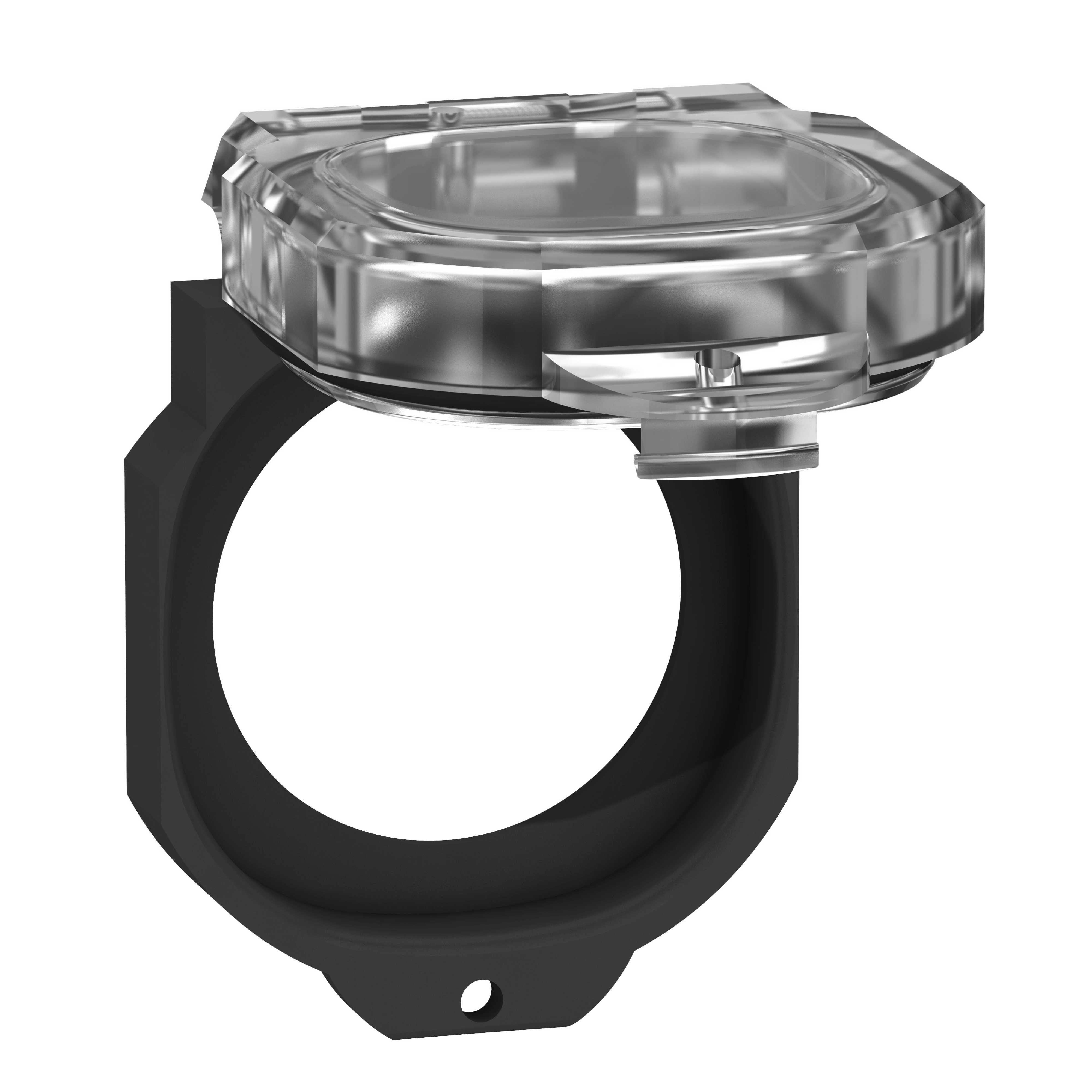Schneider Electric - Transparent deksel for XB5PRJ45 og XB5PUSB3. For kapslingsgrad IP65/67