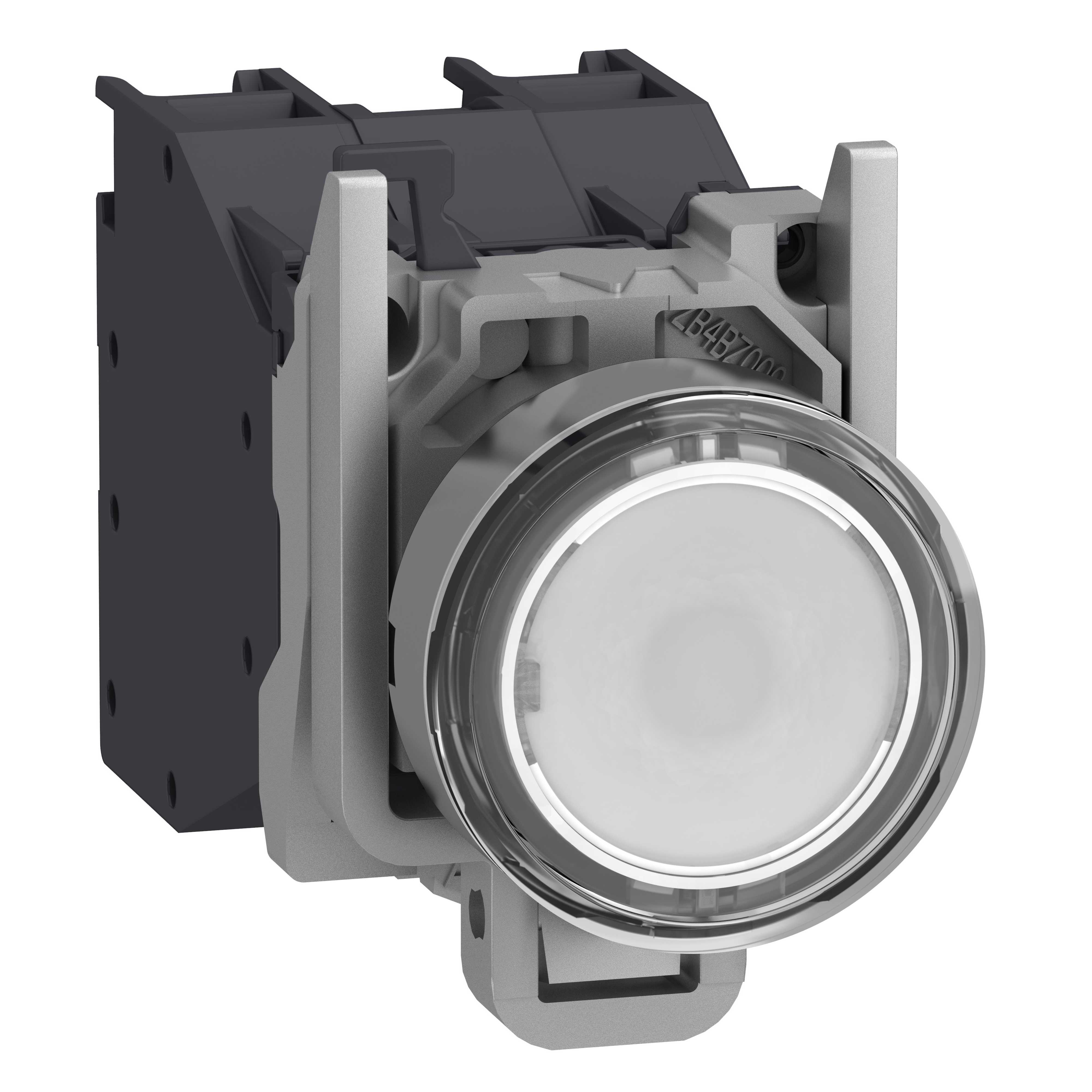Schneider Electric - Lystrykknapp hvit 2NO ATEX