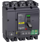 Schneider Electric - Effektbryter NSX100B med Micrologic 4.2 100A 4p, med Jordfeilvern