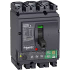 Schneider Electric - Effektbryter NSX250N med Micrologic 4.2 160A 3p, med Jordfeilvern