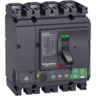 Schneider Electric - Effektbryter NSX250N med Micrologic 4.2 100A 4p, med Jordfeilvern
