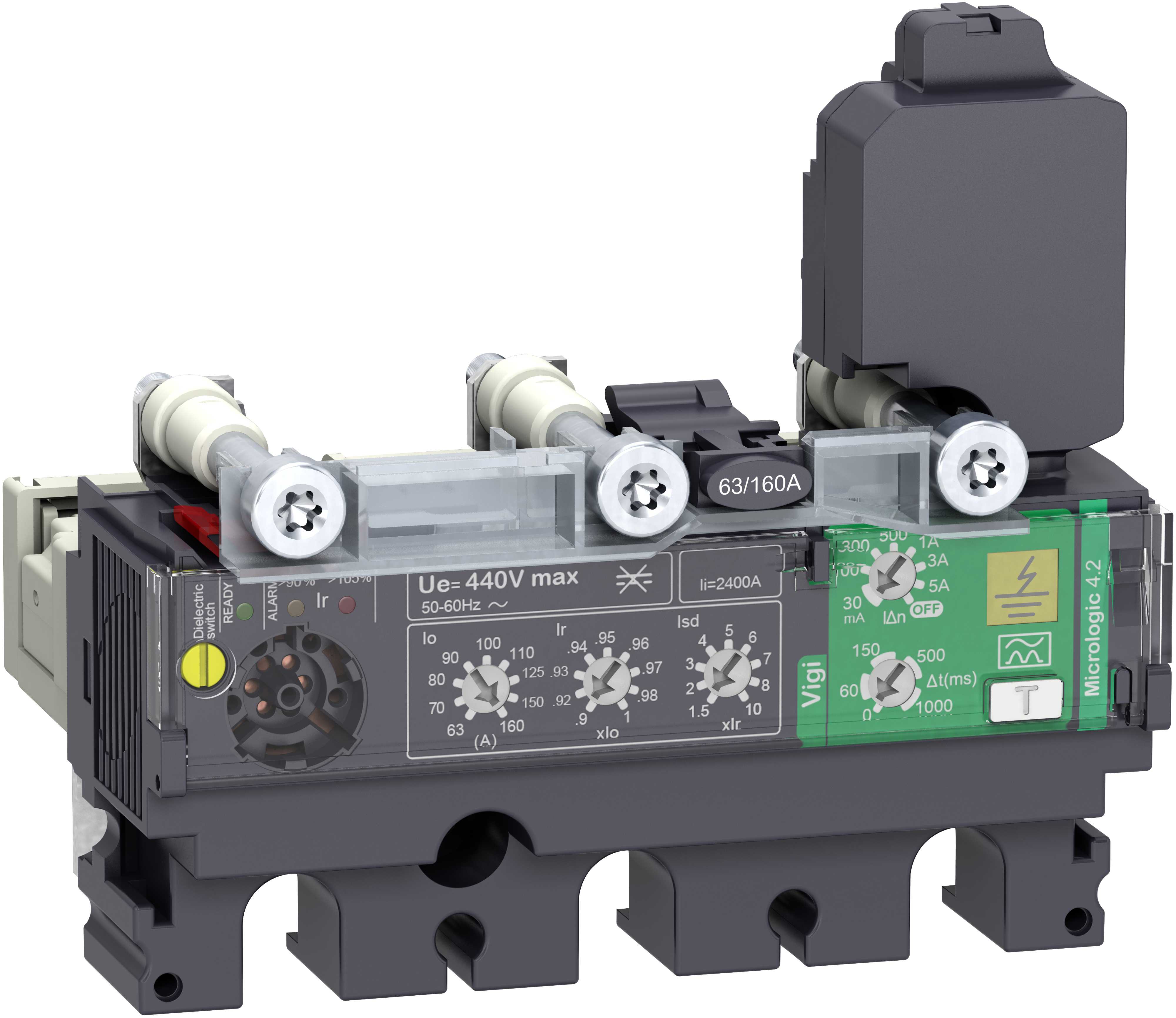 Schneider Electric - Vern Micrologic 4.2 160A 3p Vern for effektbryter NSX100-