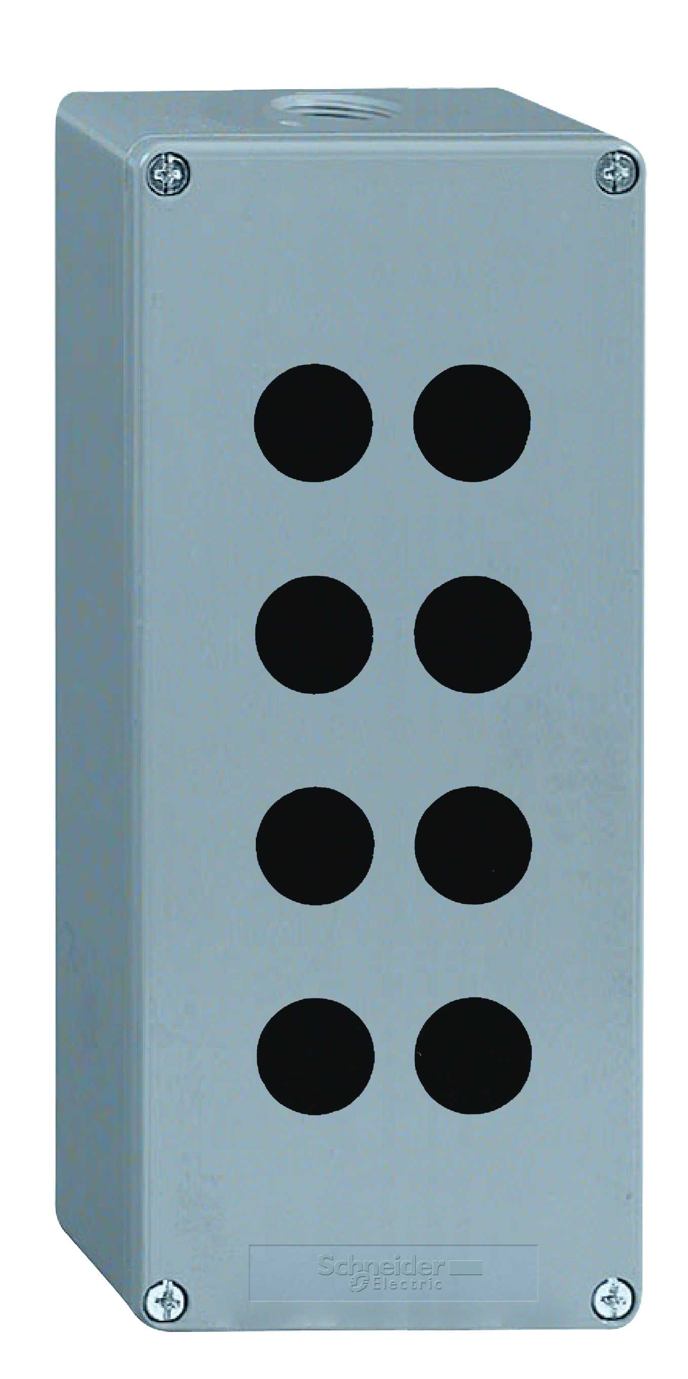 Telemecanique - XAPM4508 Montasjeboks sink 2X4 hull