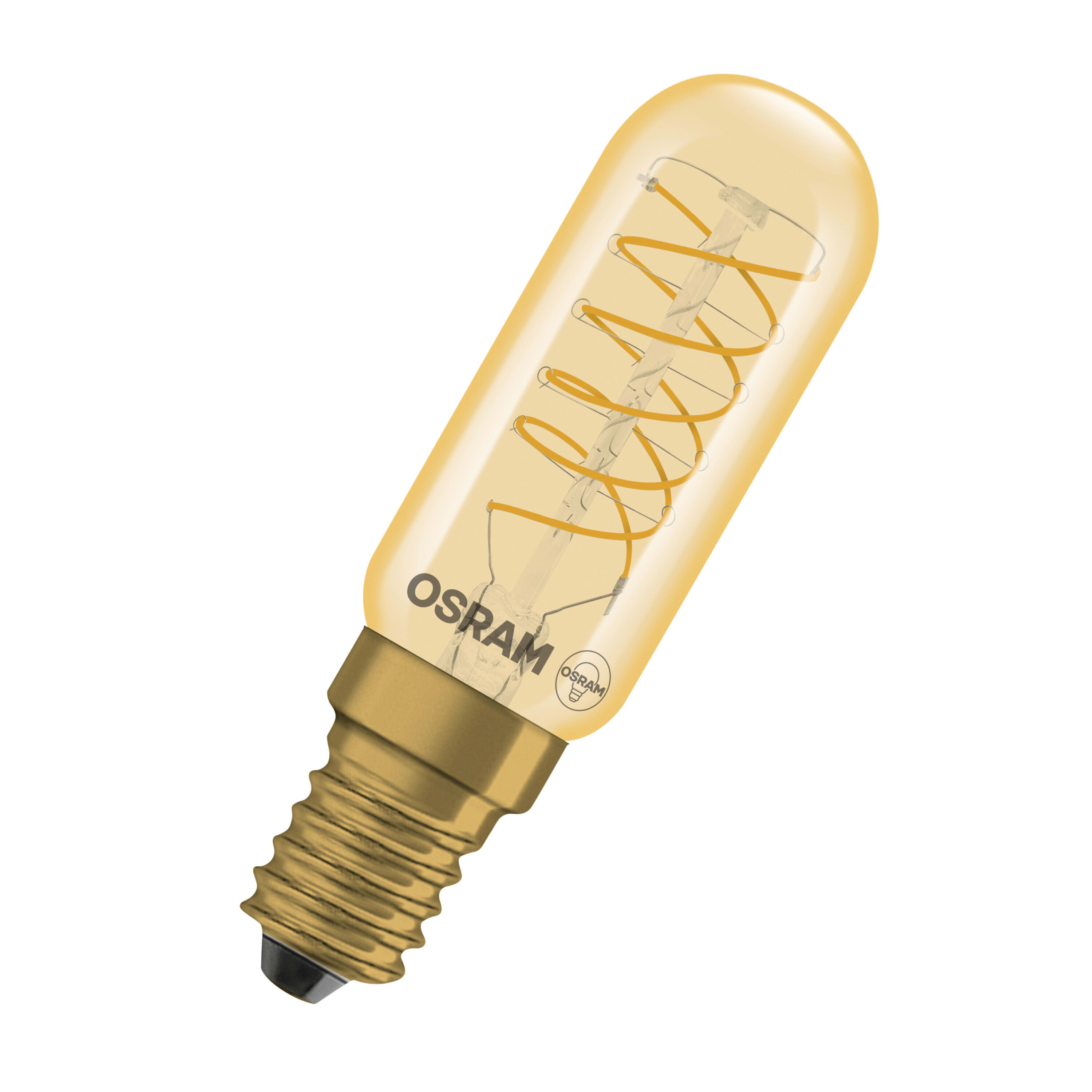 Ledvance - LED 1906 VIN T26 36 DIM 822 GOLD E14 RØRFORM