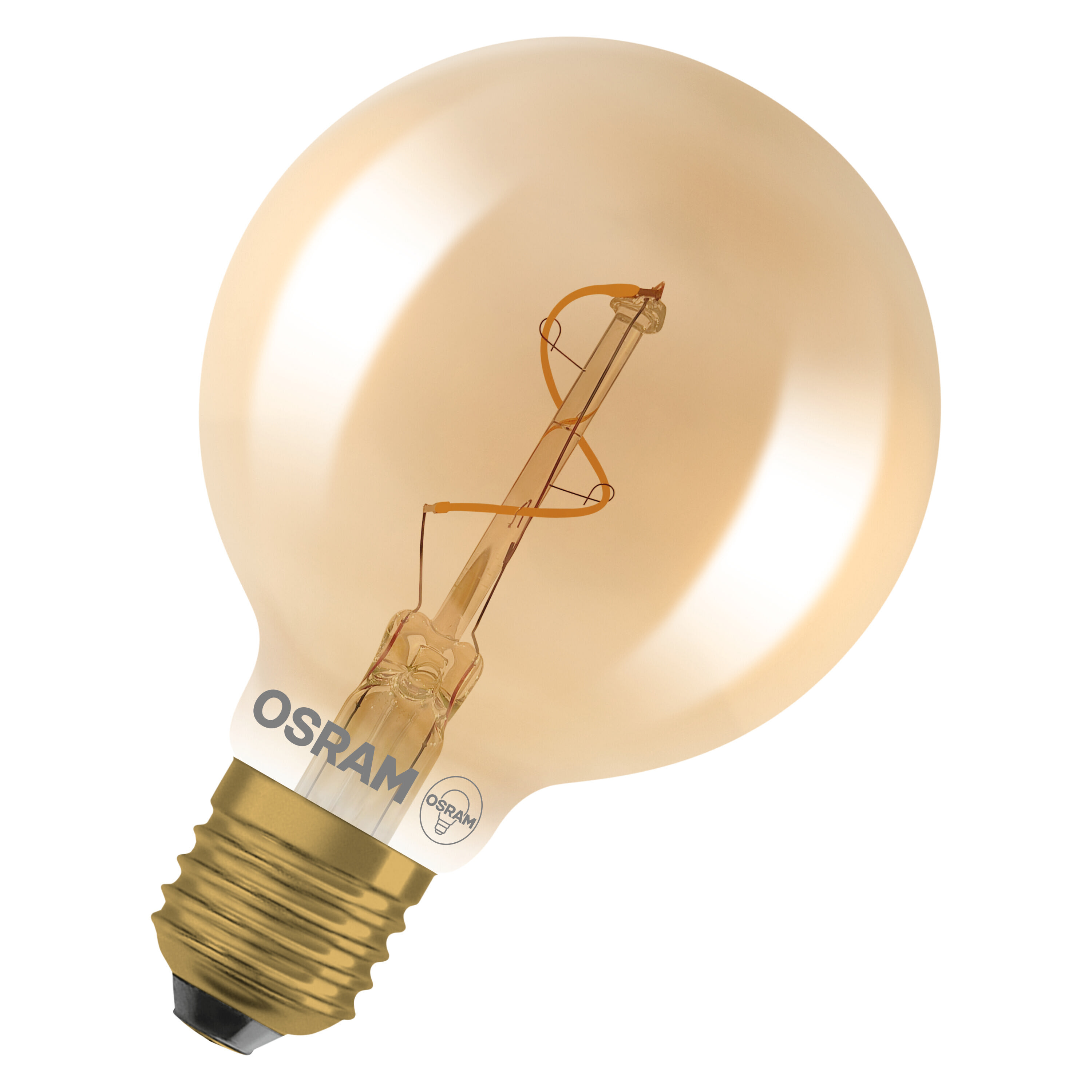 Ledvance - LED 1906 VIN GLOBE 80 30LM 822 GOLD E27